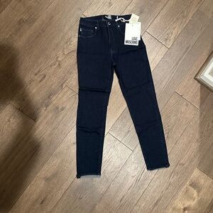 Moschino Deep Blue Denim Jeans